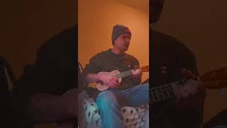 Cigarette Daydreams Cover on ukulele 🔥 fyp shotinthedark leafdog shorts [upl. by Waldron]