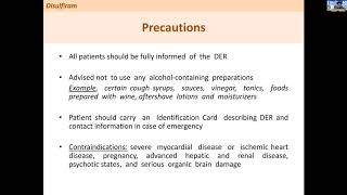 Prescribing Anticraving agents I  Disulfiram Acamprosate and Naltrexone by Dr Pawan Khadse [upl. by Grossman41]