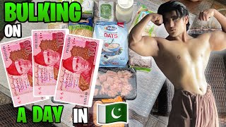 Bulking On 300 PKR A Day in Pakistan 🇵🇰 3100 Calories amp 180g Protein [upl. by Yllek]