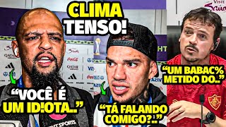 TRETA A DSCUSSÃ0 FEIA NA ENTREVISTA ENTRE FELIPE MELO E JOGADOR DO CITY APÓS P0LÊMICA PESADA [upl. by Eatnwahs]