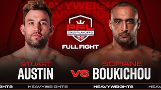 Stuart Austin vs Sofiane Boukichou  PFL 9 2022 [upl. by Amadis]