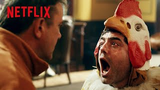 THAT Chicken Breakdown Scene In The Gentlemen  Official Clip  Netflix [upl. by Emyam977]