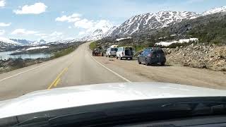 Driving from Carcross Yukon to Skagway AK [upl. by Remde44]