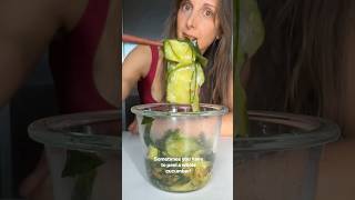 LOWER BLOOD PRESSURE DELICIOUSLY ​⁠cookingforpeanuts CUCUMBER SEAWEED SALAD eat this daily [upl. by Athenian]