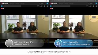 Livestream like a Pro with Speedify VPNs Redundant Mode [upl. by Htebaras607]