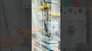 electrician work panel board wiring diagram panelwiring mainswitchwiringmcbboxconnection [upl. by Camden478]