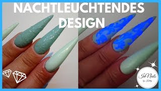 Nachtleuchtendes Design  Schnörkel  Nightlight Gel [upl. by Casabonne629]