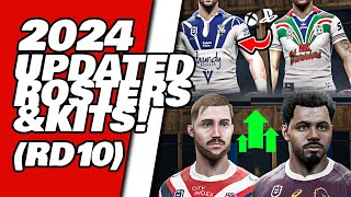 UPDATE 2024 NRL TEAMS FOR PS5XBOX amp PC FAST 🔥 130524 [upl. by Linnet39]