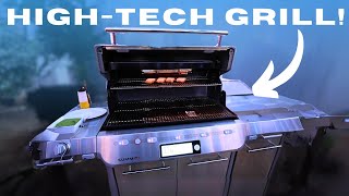 Weber Grills Summit Smart Grill Hands On at CES 2024 [upl. by Ailelc]