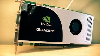 Nvidia Quadro FX 3700 Closer look  Blender gaming UDK [upl. by Hiroko665]