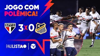 BOBADILLA FAZ GOLAÇO MOREIRA JOGA MUITO E SÃO PAULO VENCE SÃO PAULO 3 X 0 ÁGUA SANTA  PAULISTÃO [upl. by Navar876]