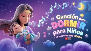 Canción para dormir para niños 💤 Las mejores rimas infantiles 😴 La luna ilumina la noche serena [upl. by Novikoff]