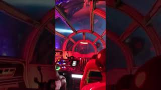 Millennium Falcon ride at Star Wars Galaxys Edge Disney World [upl. by Cadmar496]