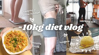 Diet vlog  the best way to lose weight having a positive mindset 08 [upl. by Lymn]