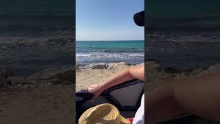 ATV to beach in Antiparos  Greece [upl. by Lipinski280]