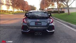 Honda Civic Type R FK8 x Fi Exhaust  Sound Check l Brutal Sound [upl. by Lenora90]