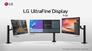 LG Ergo Monitor  Designed Around You [upl. by Shalne]