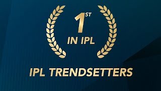 IPL Trendsetters Memorable Firsts in IPL [upl. by Cinderella618]