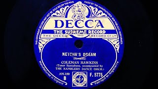 Coleman Hawkins amp the Ramblers Dance Orchestra  Netchas Dream 1935 [upl. by Radloff301]