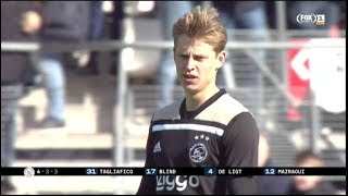 Frenkie de Jong vs AZ Alkmaar A 17319 [upl. by Seto]