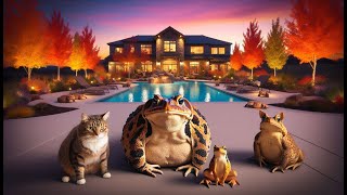 🟣The Toad Cat Hangout  LIVE Baltimore City Police Scanner  LIVE Wildlife Cam  Cats amp Critters [upl. by Eerak567]