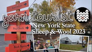 Rhinebeck 2023  NYS Sheep amp Wool Festival walkthrough Immersive New York Autumn Ambience POV Yarn [upl. by Edniya]