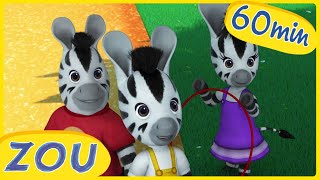 Zous Best Friends Adventures Games and Giggles  ZOU in English 🦓  Cartoons [upl. by Ise895]