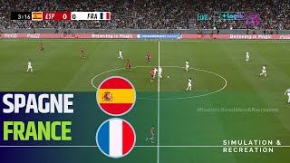 ESPAGNE  FRANCE  EURO 2024 DemiFinale 🏆  ⚽ SimulationDe Jeu video [upl. by Love301]