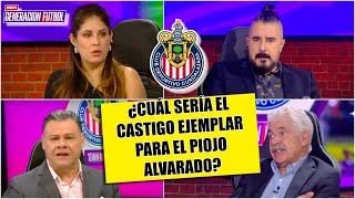 Mejor CASTIGO para PIOJO ALVARADO CHIVAS lo suspenda y quede fuera de SELECCIÓN  Generación F [upl. by Kristel]