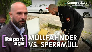 ABFALLFAHNDER IM EINSATZ 12  Kampf gegen SperrmüllSauerei  REPORTAGE  Kamera Zwei [upl. by Friedland]