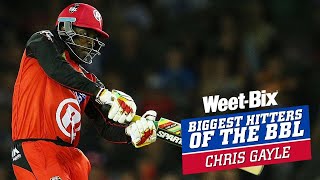 Biggest Hitters of the BBL Best of Chris Gayle [upl. by Keriann610]