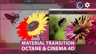 How to Transition Between Materials in Octane and Cinema 4d [upl. by Jeffrey]