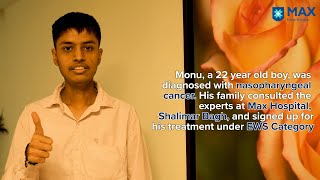 Nasopharyngeal Cancer Treatment  Patient Success Story  Max Hospital Shalimar Bagh [upl. by Sharai744]