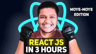 REACT JS is Super Easy  Full Tutorial from Beginner to Advanced MoyeMoye Edition [upl. by Ignazio]