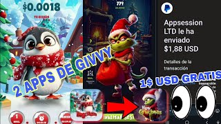 2 APPS DE GIVVY PAGANDO GRATIS A PAYPAL 2024  Como Retirar DINERO en PAYPAL 2024 [upl. by Vern]