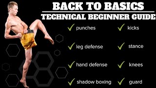 Back To Basics  Technical Beginners Guide To Kickboxing [upl. by Lewes291]