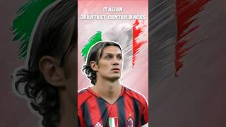 DEFENSIVE MAESTROS  Top 10 Greatest Italian CenterBacks Ever [upl. by Ardehs18]