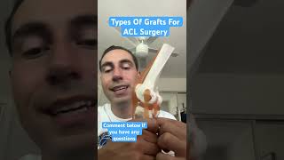 Types of Grafts For ACL Surgeryallograft vs autograft shorts [upl. by Pressey]