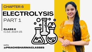 Introduction to Electrolysis Basics and Definitions for ICSE  Part 1  Class 10  Chem  20242025 [upl. by Grati]