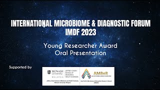 IMDF 2023 Young Researcher Award Oral Presentation YRA1 Speaker Ms Ang Wei Shan [upl. by Yaral550]