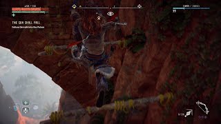 Climbing Path to Follow Dervahl In To The Palace Horizon Zero Dawn [upl. by Elahcar]