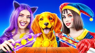 Poppy Playtime Chapter 3 Catnap vs Pomni We Adopted a Dog [upl. by Anirual]