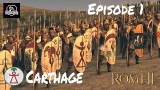 Carthage Total War Rome II Ep 1 Control The Mediterranean [upl. by Hait]