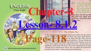 Lesson 812 class 8 chapter 8 অষ্টম শ্রেণি অধ্যায়৮ লেসন ৮১২ [upl. by Annaeerb]