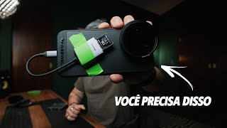 Aplicativo e Acessórios para TRANSFORMAR seu IPHONE 15 em uma CÂMERA CINEMATOGRÁFICA [upl. by Sherilyn]