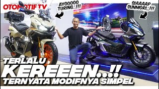 MODIFIKASI KEREN NEW HONDA ADV160 2022 LIHAT LANGSUNG SUKA l Otomotif TV [upl. by Losyram]