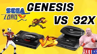 The Sega Genesis vs The Sega 32X  Part 1 [upl. by Deryl338]