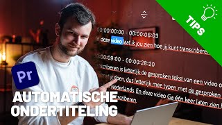 ONDERTITELING was nog nooit zo MAKKELIJK Transcripties in Adobe Premiere Pro  Tutorial Tuesday [upl. by Lepine]