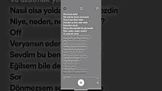 Simge  Yankı  Speedup  Lyrics  spotify keşfet tiktok speedup [upl. by Ecinnaj]