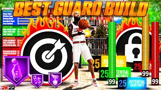 NBA 2K22  The Best PLAYMAKING SHOT CREATOR Build 104 Badge Points Build  iPodKingCarter [upl. by Strain]